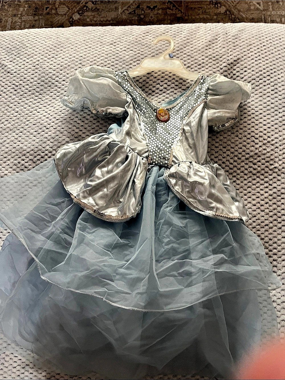 Disney Store Cinderella Costume for Kids Silver & Blue Theater Costume
